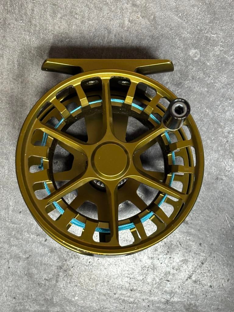 LAMSON GURU S 3+ fly reel vliesvissen, Ophalen of Verzenden, Gebruikt, Molen