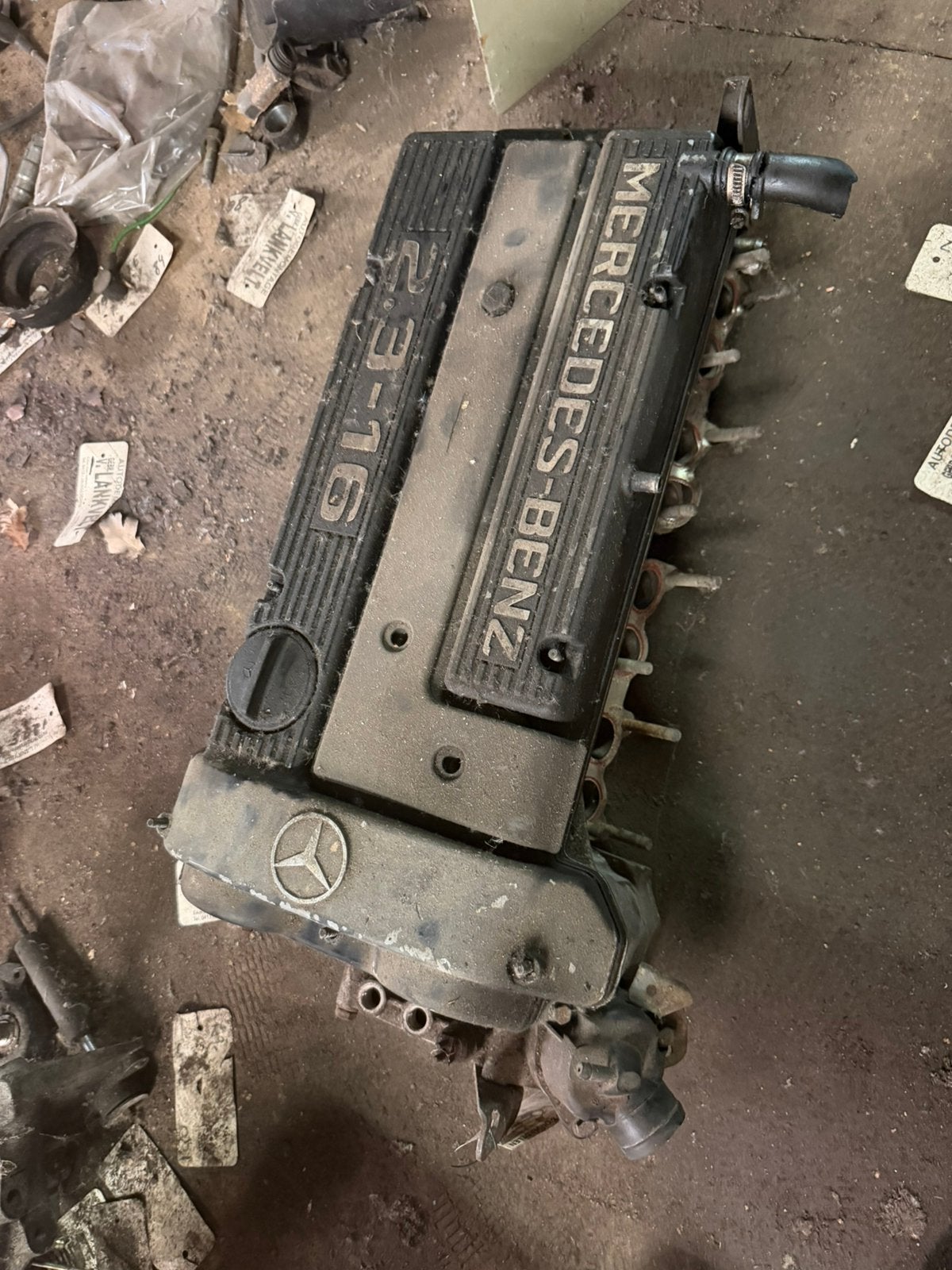 mercedes benz M102.983 cosworth 2.3 16v kop, Ophalen of Verzenden