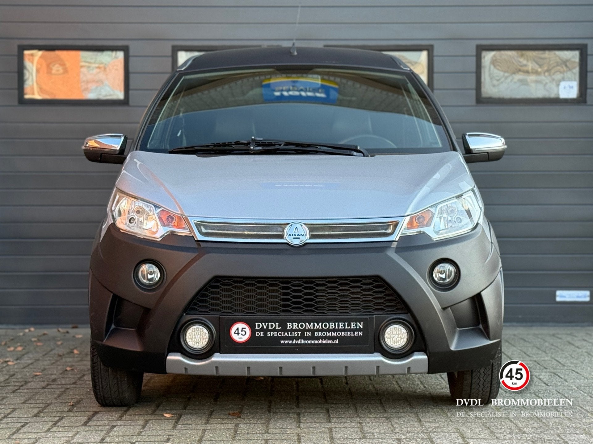 Aixam Crossline Premium ABS Brommobiel 2017 AIRCO 15dkm ZGAN, Overige merken, Gebruikt, DVDL Brommobielen, Staarten 32
5281PL  Boxtel, NL