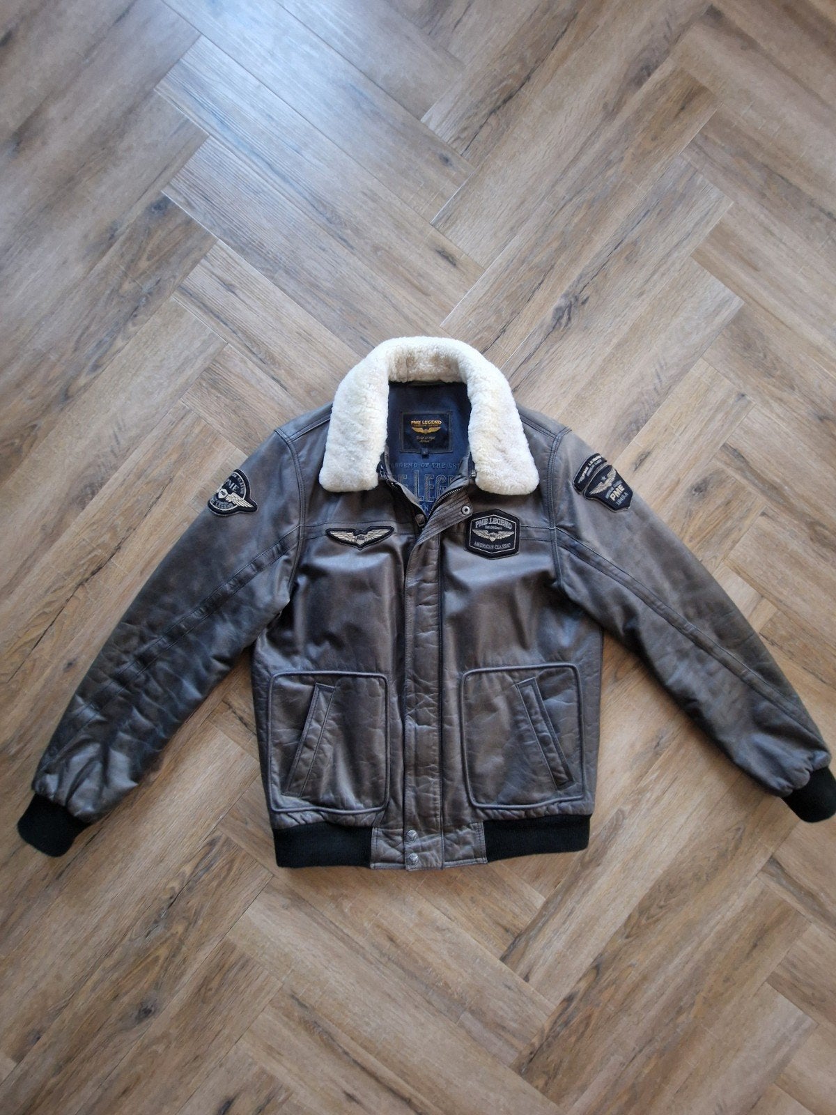 PME Legend Hudson Bomber, Ophalen of Verzenden, Zo goed als nieuw, Maat 52/54 (L), Grijs