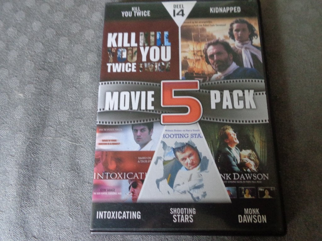 Dvd movie 5 pack deel 14 / 5 films, Ophalen of Verzenden, Zo goed als nieuw