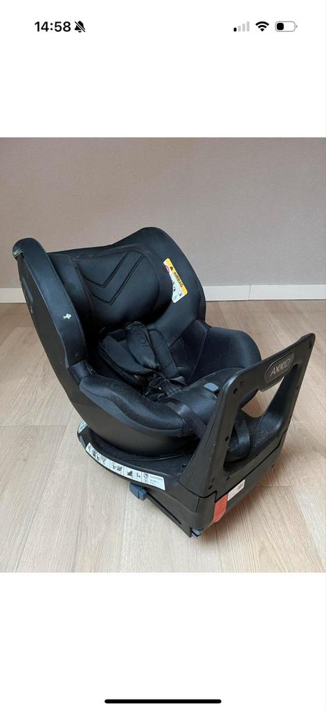 Axkid Spinkid autostoel - Zo goed als nieuw, Kinderen en Baby's, Autostoeltjes, 0 t/m 18 kg, Zo goed als nieuw, Isofix, Ophalen