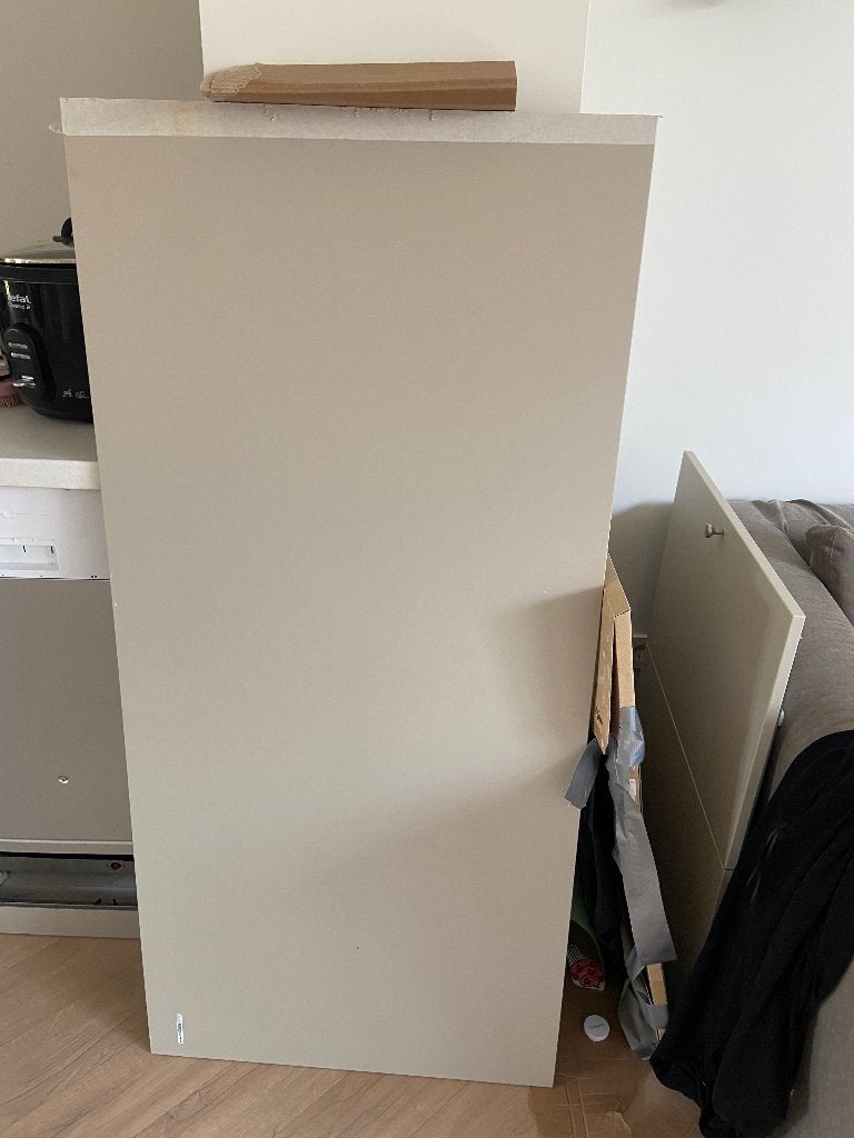 IKEA zijpaneel keuken, Huis en Inrichting, Keuken | Keukenelementen, Ophalen, Beige, 50 tot 100 cm, Zo goed als nieuw
