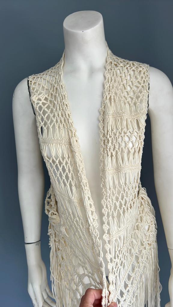 Super leuk hip vest Beyond Nine, Maat 38/40 (M), Beyond Nine, Beige, Nieuw