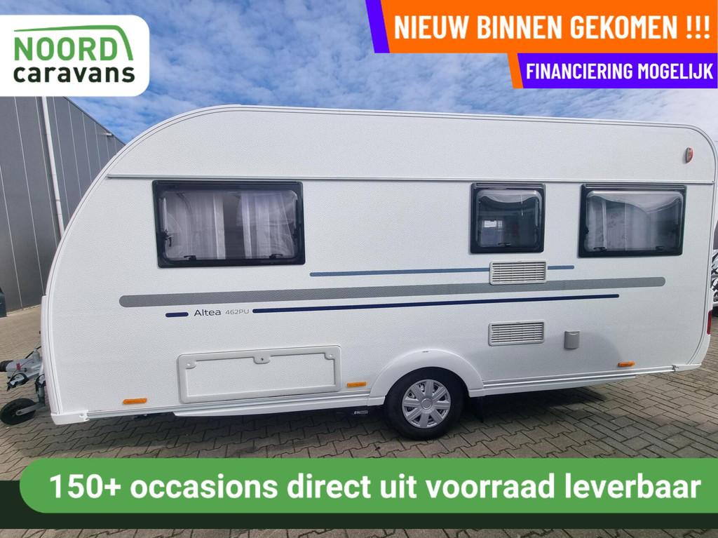 Adria ALTEA 462 PU MOVER + CASS LUIFEL + GFK DAK + FRANSBED, Caravans en Kamperen, Caravans, Luifel, Rondzit, Bedrijf, Adria