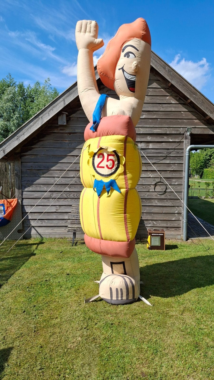 te huur 1/2 opblaasbare sarah 3,5m in Ootmarsum, Ophalen, Gebruikt, Verjaardag