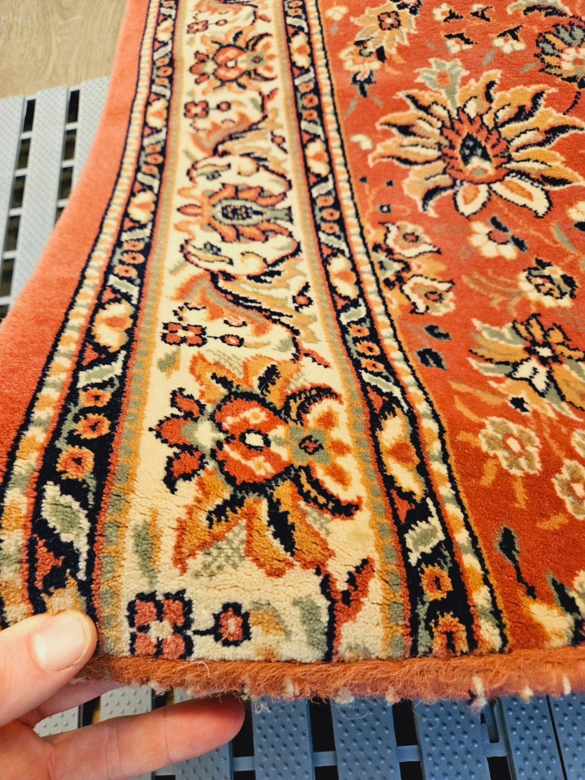 Perzische Loper. Prachtige kleuren en patronen! Weg = Weg!, Perzisch, 200 cm of meer, Zo goed als nieuw, Rechthoekig