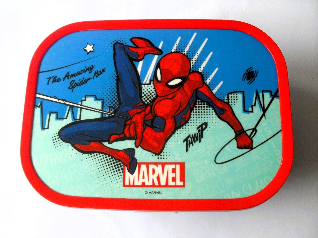 lunchtrommel Spiderman / lunhbox kids / marvel / mepal, Ophalen of Verzenden