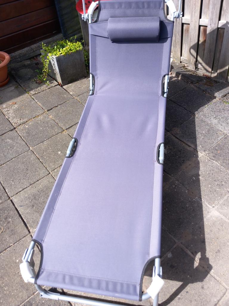 Ligbed, Tuin en Terras, Ligbedden, Ophalen, Aluminium