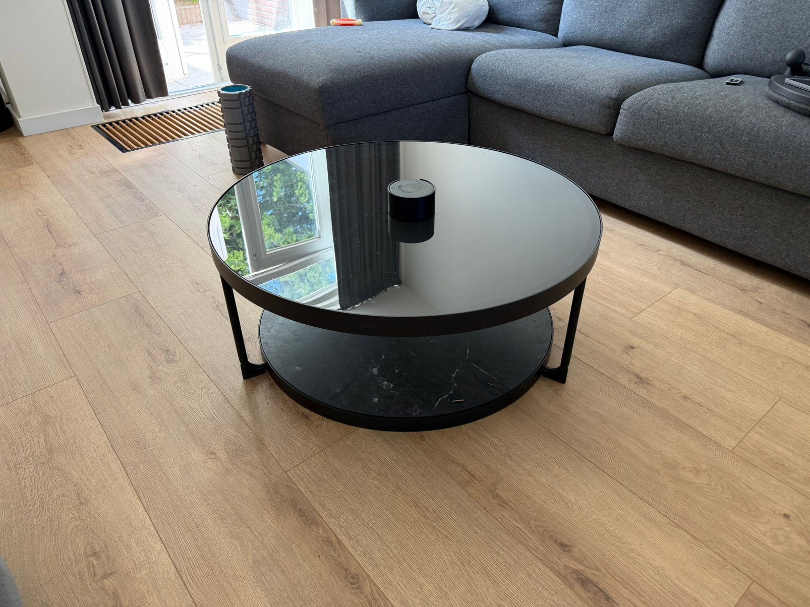 Coffee table for sale, Ophalen, Zo goed als nieuw, Rond, 50 tot 100 cm