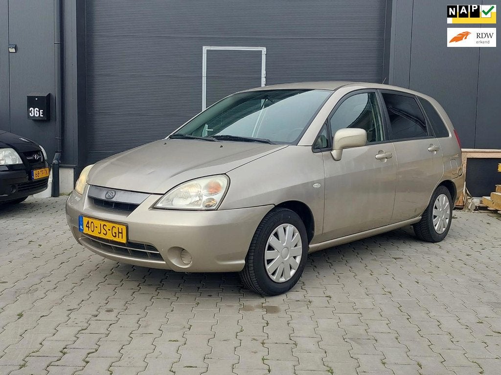 Suzuki Liana € 1250,-1.6 GLX APK 1 JAAR 28/05/2027 AIRCO, Auto's, Suzuki, Voorwielaandrijving, Stof, Gebruikt, Beige
