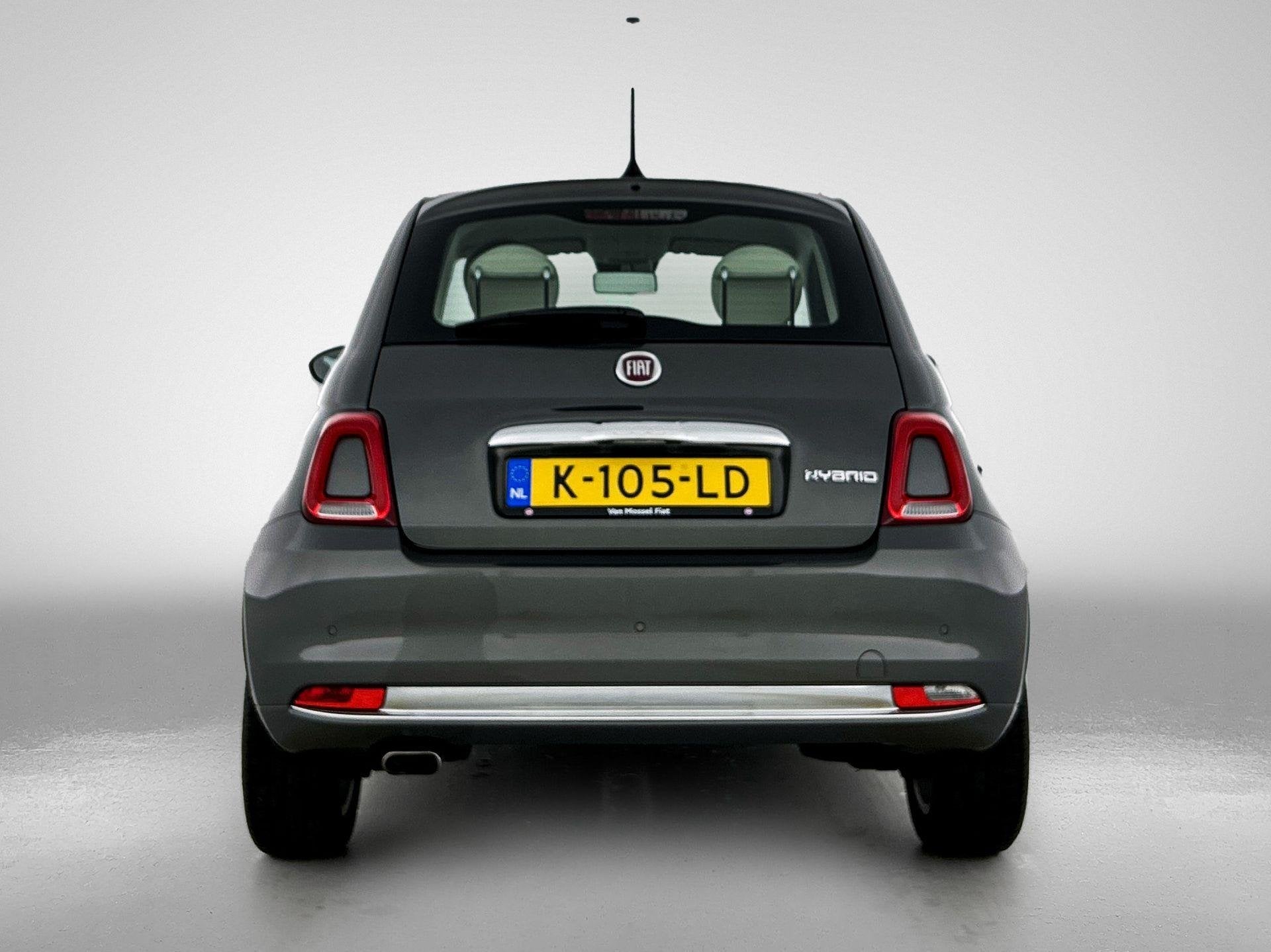 Fiat 500 1.0 Hybrid Lounge Airco | LMV | Bluetooth | PDC, Auto's, Fiat, Voorwielaandrijving, 12 maanden, Stof, Euro 6