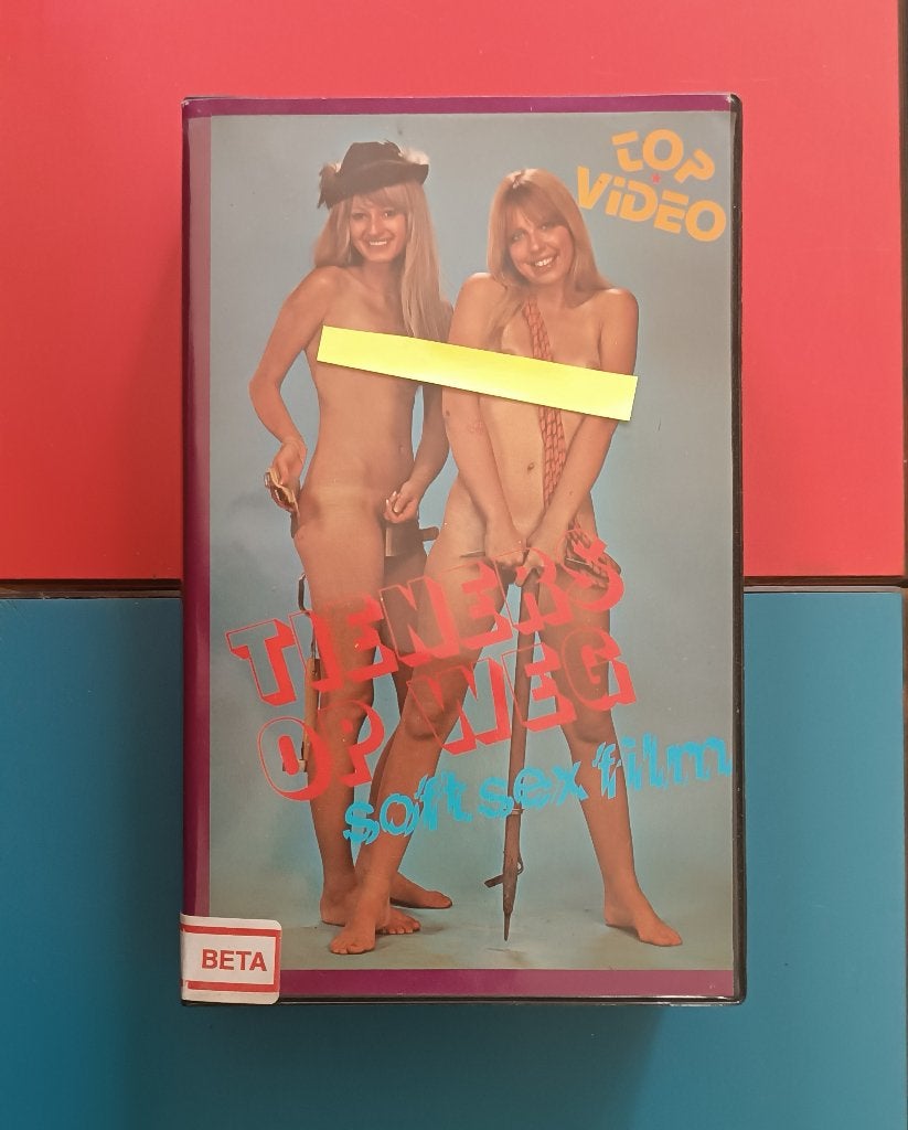 Zeldzame Betamax Topvideo art.nr.8004 – Tienermeisjes op weg, Vanaf 18 jaar, Gebruikt, Verzenden, Ex-rental