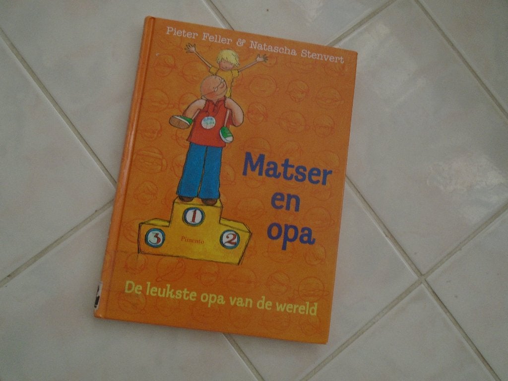 matser & opa, pieter feller, Ophalen of Verzenden, Zo goed als nieuw, Pieter Feller & Natascha Stenvert, Fictie algemeen