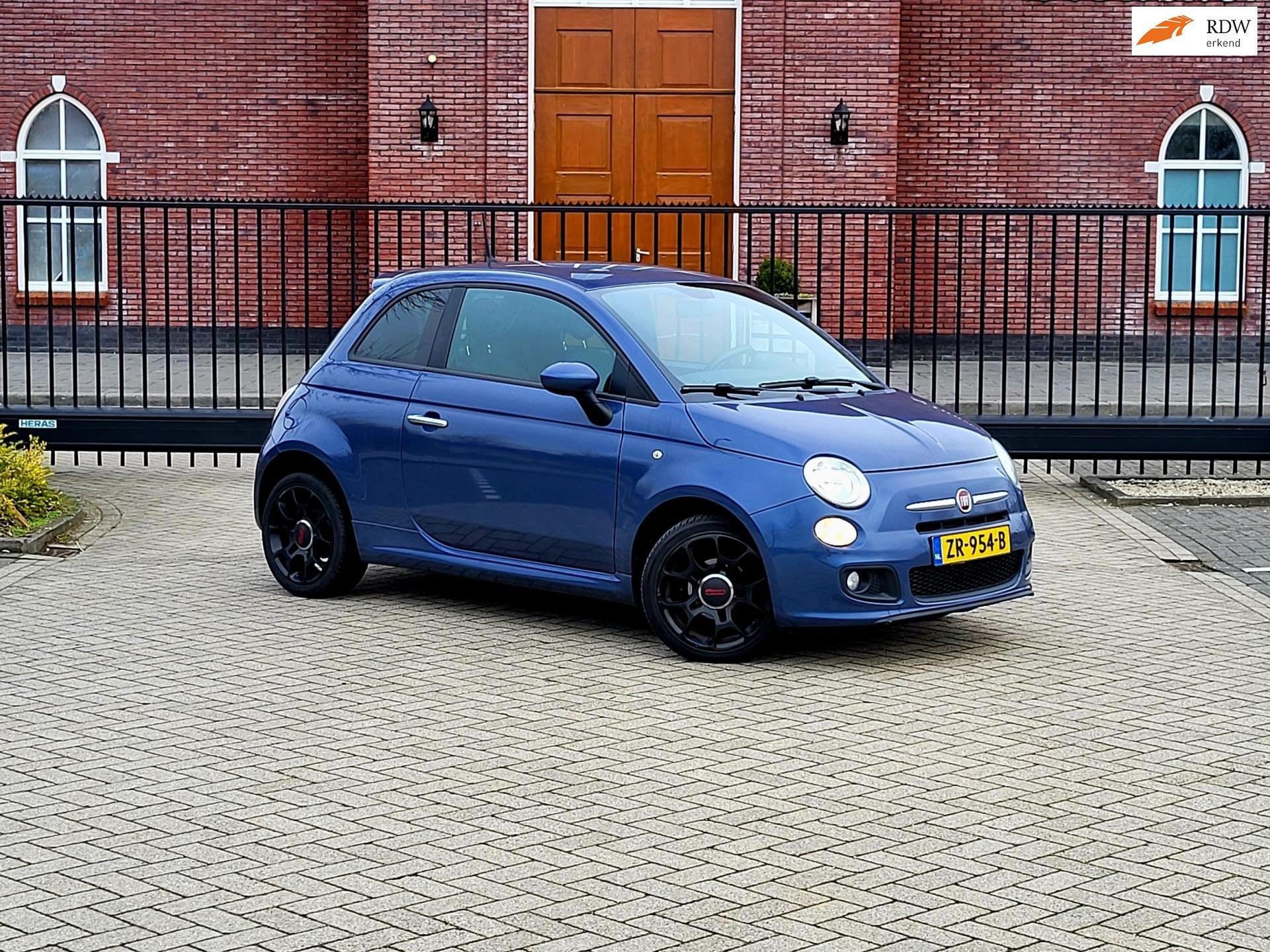 Fiat 500 1.2 Lounge 500 S / Airco / Sport / Parkeersensor /, Auto's, Voorwielaandrijving, Gebruikt, 4 cilinders, 840 kg