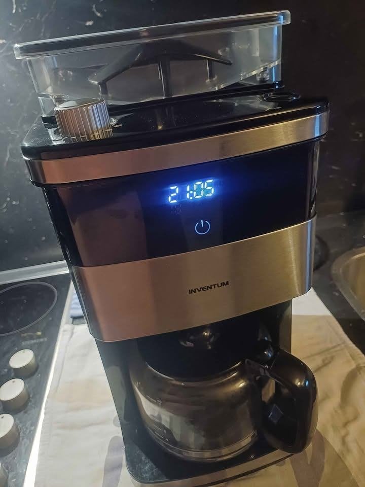 Inventum KZ915GT. Grind & brew koffiezetapparaat. 12 kopjes., Overige typen, Ophalen, Zo goed als nieuw, Overige merken