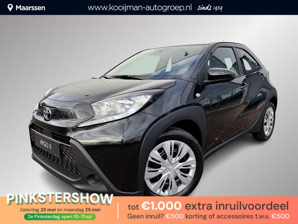 Toyota Aygo X 1.0 VVT-i MT Play,Apple Carplay Android Auto A, Stof, Gebruikt, 920 kg, 4 stoelen