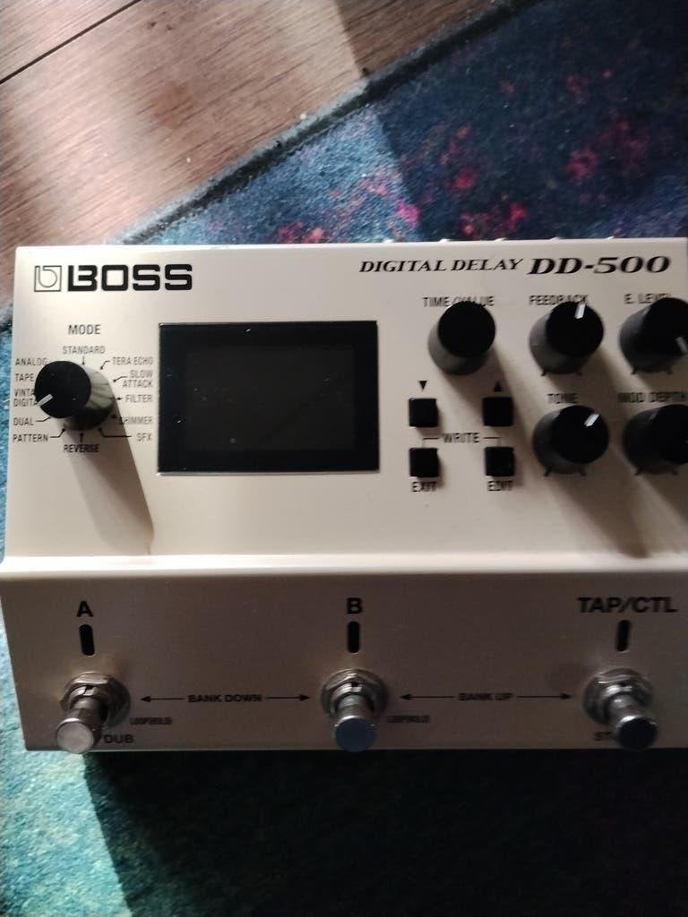 Boss DD-500 Digital Delay Pedaal, Ophalen of Verzenden, Zo goed als nieuw, Delay of Echo