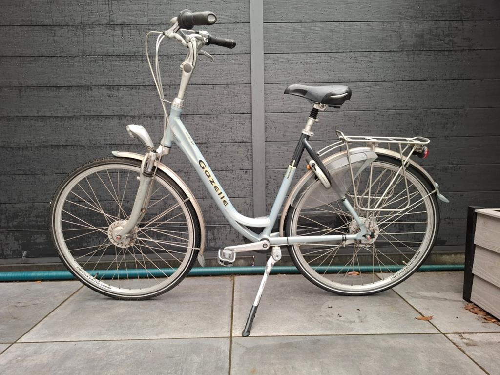 Damesfiets Gazelle Orange, 28 inch, 7 versnellingen, Ophalen, Versnellingen, Gazelle, 53 tot 56 cm