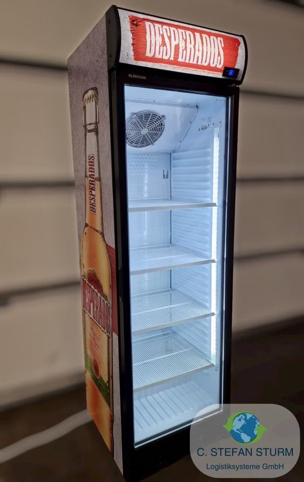 GEZOCHT: Grote Desperados glasdeurkoelkast, Witgoed en Apparatuur, Ophalen, Zonder vriesvak, 200 liter of meer, 60 cm of meer