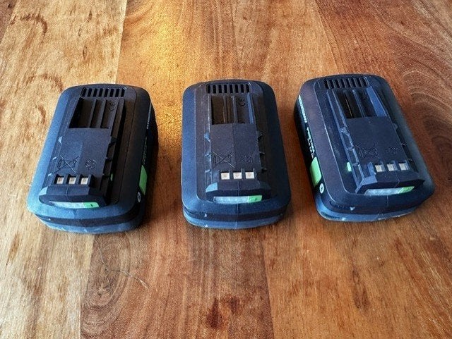 Festool BP 18 Li 4,0 HPC-ASI HighPower Li-ion Accupack, Ophalen of Verzenden, Zo goed als nieuw