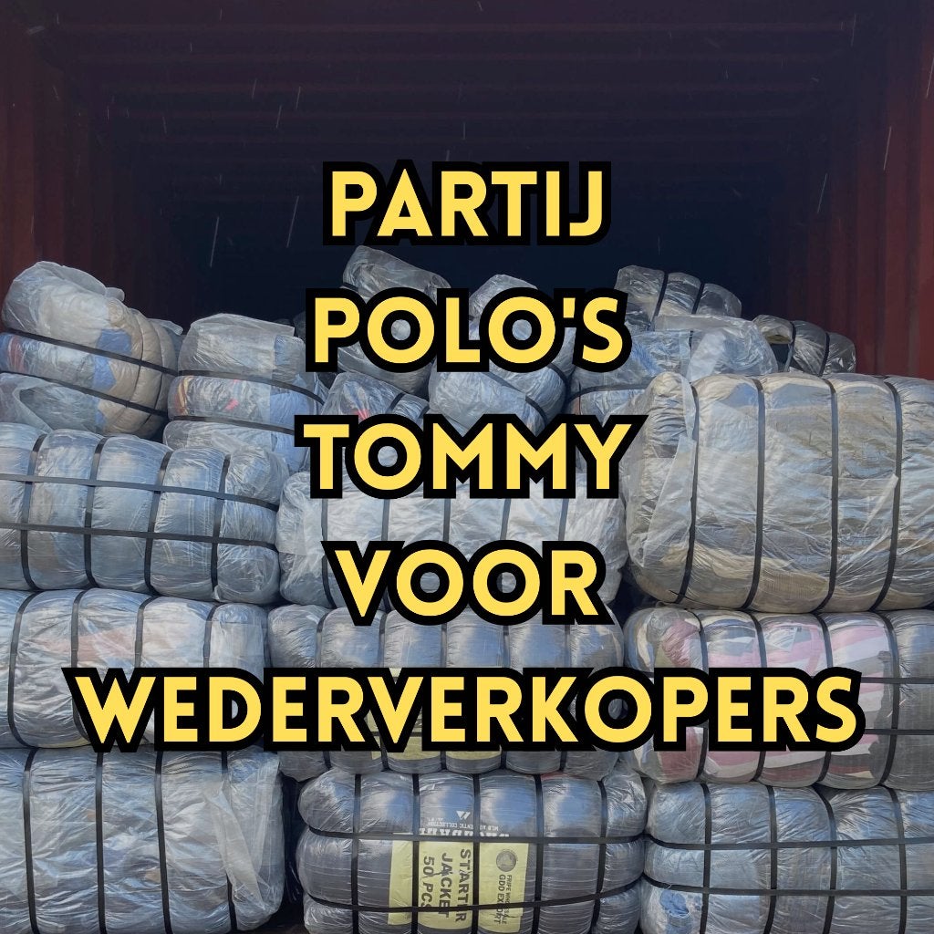 PARTIJ POLO'S TOMMY VOOR WEDERVERKOPERS, Kleding | Heren, Overige kleuren, Tommy Hilfiger, Overige maten, Ophalen of Verzenden