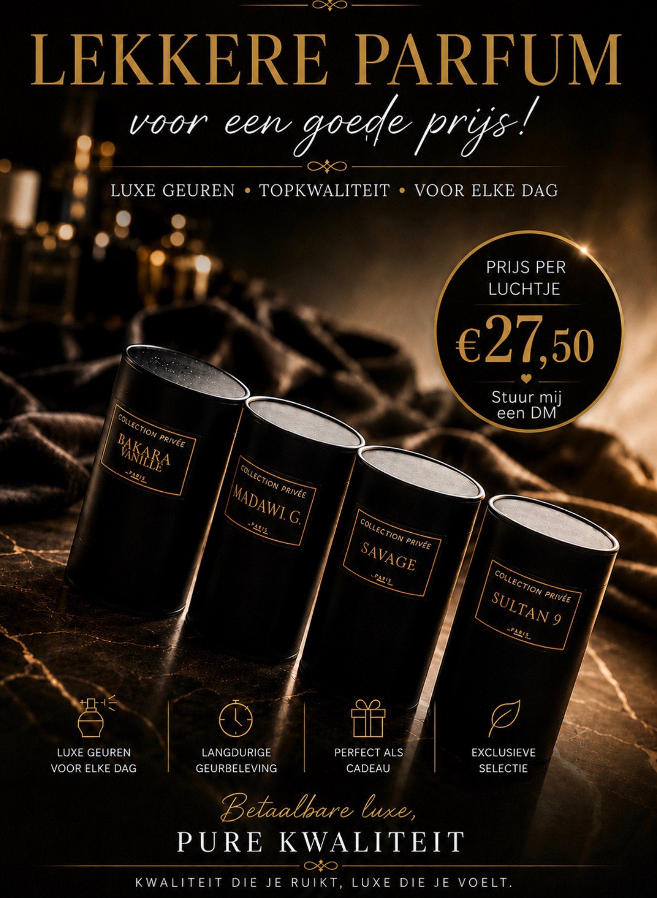 Parfum, Sieraden, Tassen en Uiterlijk, Uiterlijk | Parfum, Ophalen of Verzenden, Nieuw