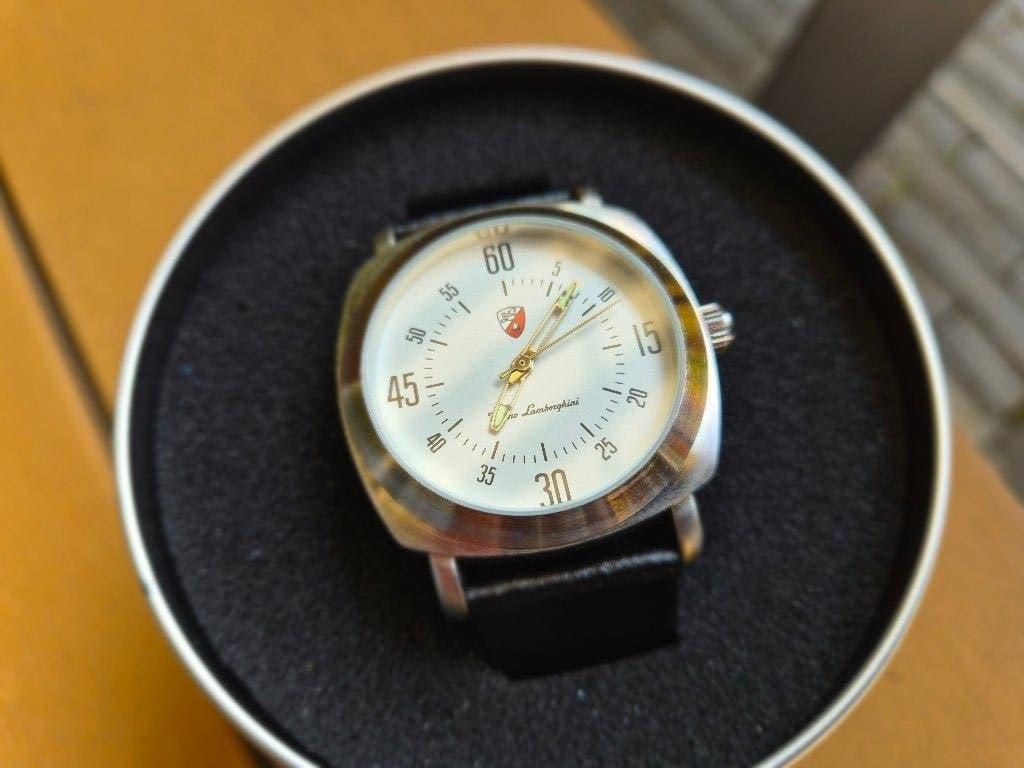 Nieuw Tonino Lamborghini horloge in origineel blik, Overige merken, Leer, Staal, Polshorloge