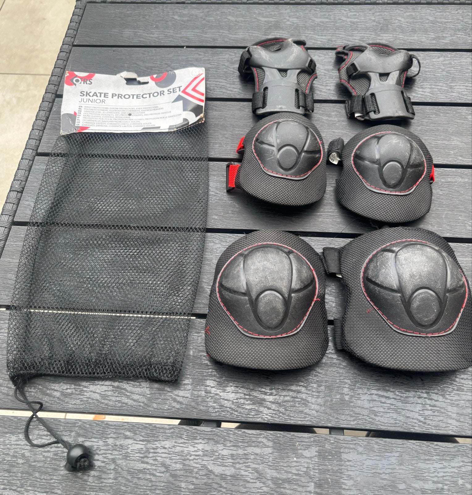 TRS Skate Beschermset Junior Maat M, Ophalen, Zo goed als nieuw, Bescherming