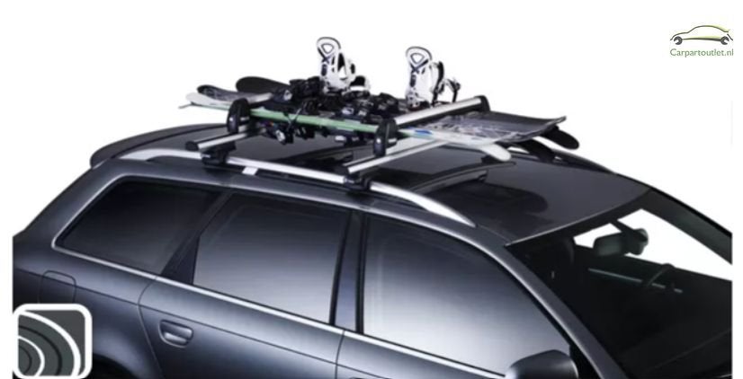 Skidragers uitschuifbaar Thule 732 6 ski's of 4 snowboards d, Auto diversen, -, -, Nieuw, Ophalen of Verzenden