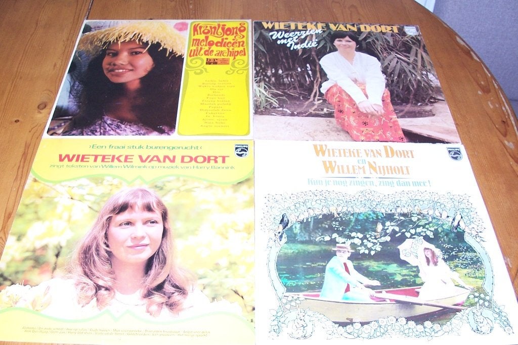 7 LP'S INDIE'SE LP'S 0.A. KRONTJONG-WIETEKE VAN DORT, Ophalen of Verzenden, Gebruikt, 12 inch, LP