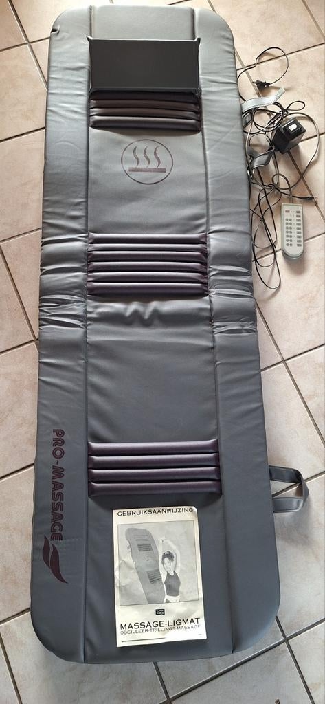 Pro Massage Matras - Ontspannende Trillingsmassage, Sport en Fitness, Massageproducten, Ophalen of Verzenden, Apparaat