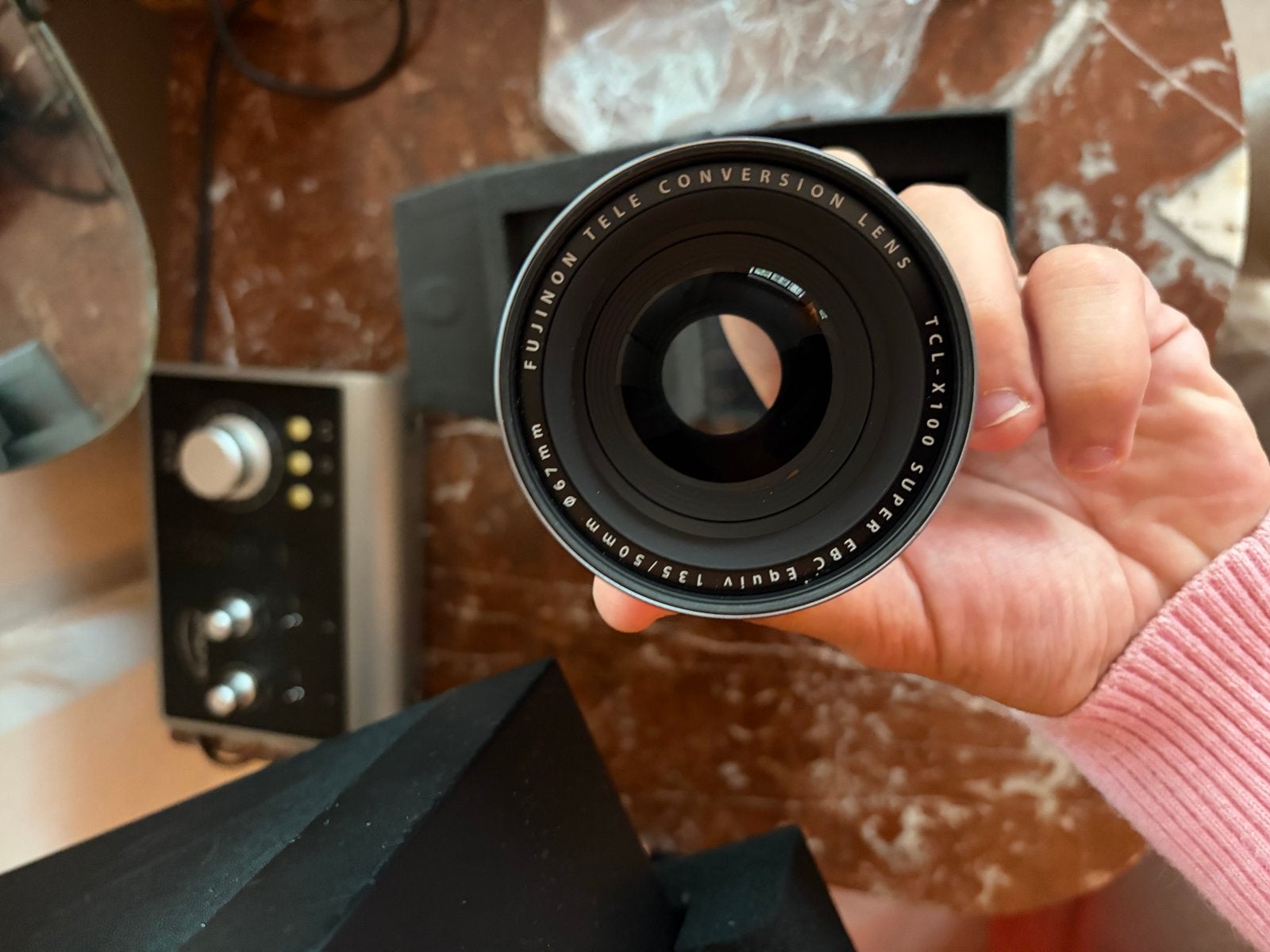 Fujinon Tele Conversie Lens TCL-X100 Super EBC, Audio, Tv en Foto, Fotografie | Lenzen en Objectieven, Ophalen, Fujifilm, Lensdoppen