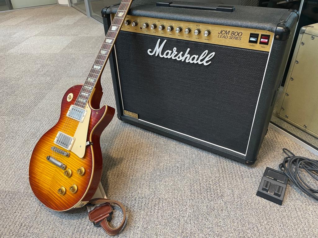 Marshall JCM800 combo model 4212 als nieuw!!, Ophalen, Zo goed als nieuw, Gitaar, Minder dan 50 watt
