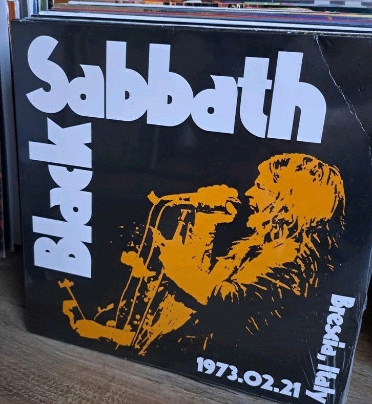 Black Sabbath - Live in Brescia, Italy 1973.02.21 LP Nieuw, LP, Hard Rock, Geseald, Ophalen of Verzenden