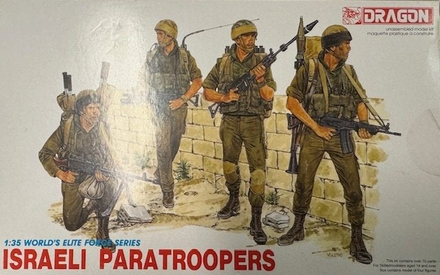 Coelianmodels, Dragon 3001, IDF Paratroopers, 1/35, € 16,99, Ophalen of Verzenden, Nieuw, 1:35 tot 1:50, Figuur of Figuren