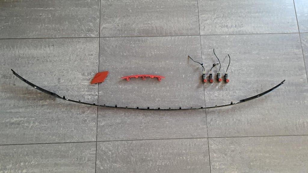 Onderdelen achterbumper BMW 4-serie F32/F33/F36 LCI, Gebruikt, Rechts, Ophalen of Verzenden, Bumper
