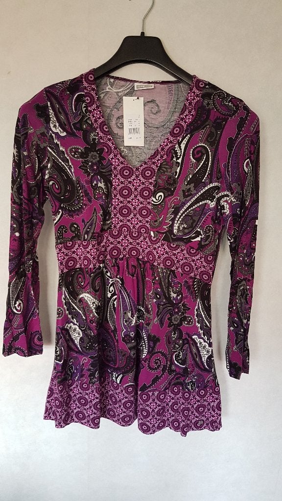 Paars tuniekje Steet One maat 42, Kleding | Dames, Paars, Nieuw, Ophalen of Verzenden, Maat 42/44 (L)