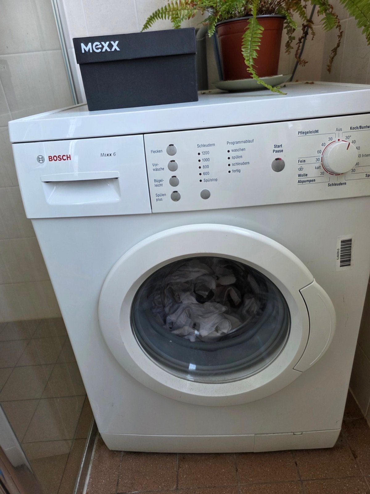 Bosch Maxx 6 Wasmachine - Betrouwbaar en Efficiënt, Witgoed en Apparatuur, Ophalen, 6 tot 8 kg, Wolwasprogramma, Voorlader