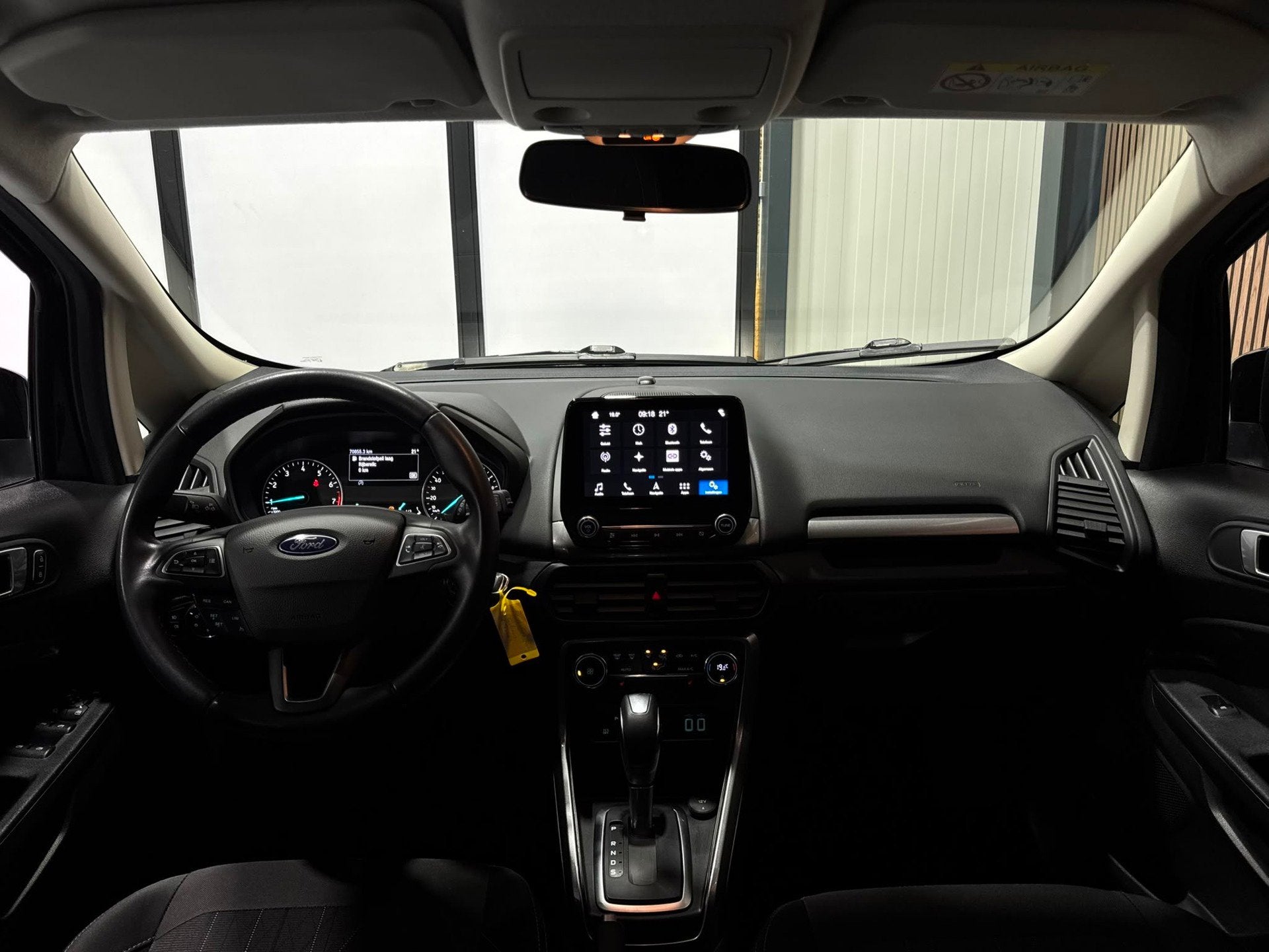 Ford EcoSport 1.0 EcoBoost Titanium / Automaat / Cruise Cont, Auto's, 125 pk, Gebruikt, Zwart, Ecosport