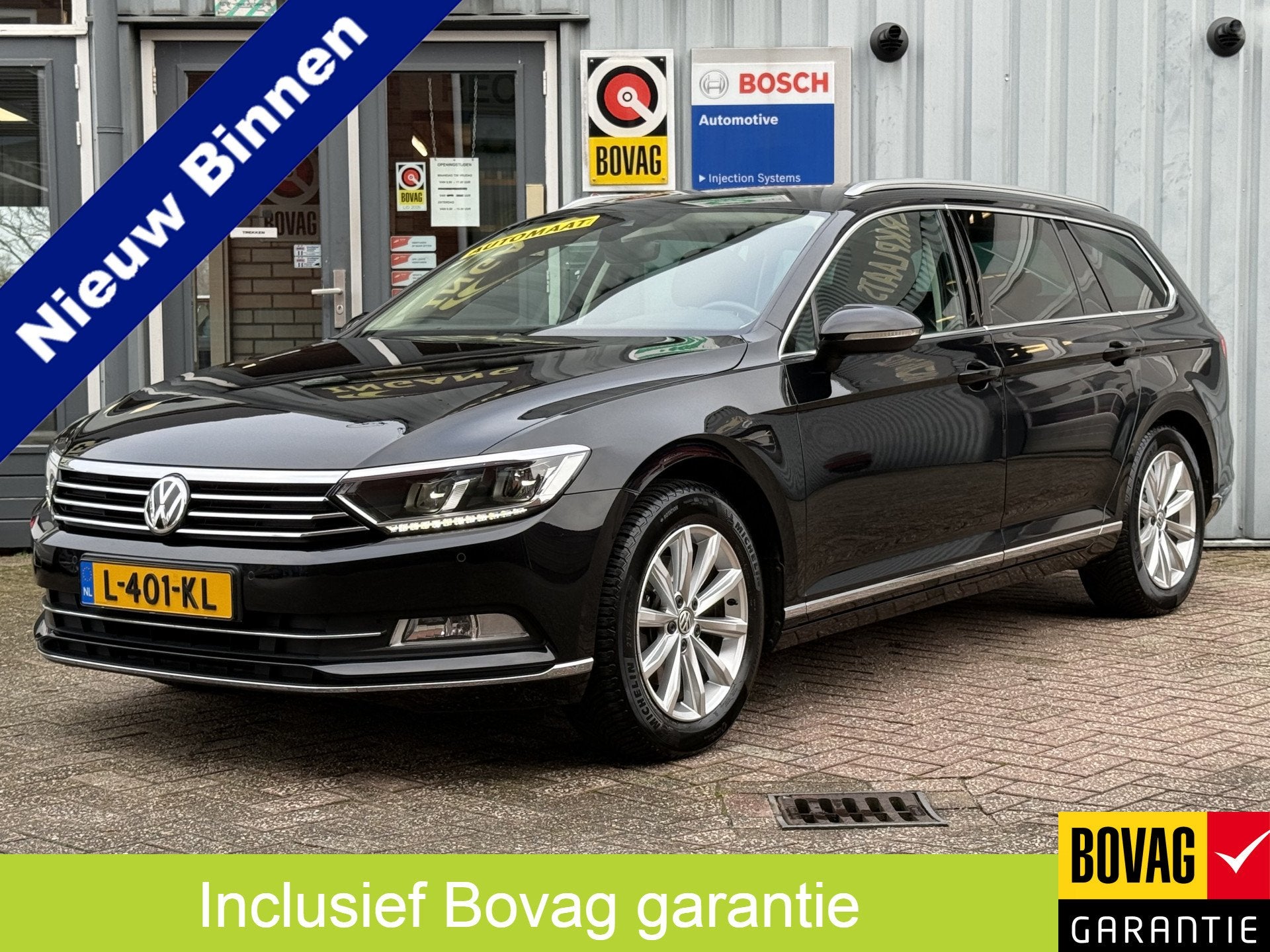 Volkswagen Passat Variant. 1.5 TSI Highline Business R | VIR, Auto's, 730 kg, 4 cilinders, 150 pk, Zwart