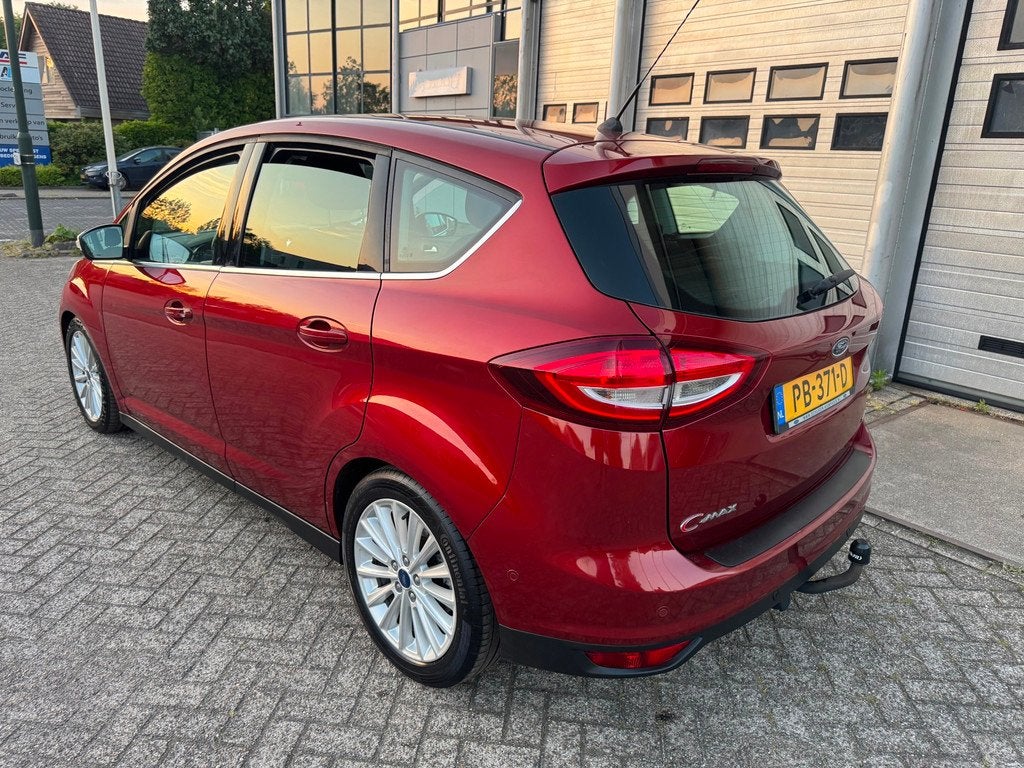 Ford C-Max 1.0 Titanium Clima,Cruise control,Pdc,Navi, Voorwielaandrijving, 125 pk, Gebruikt, Euro 6