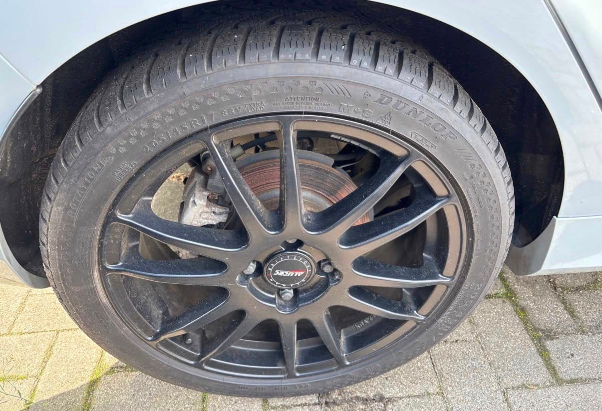Ford Fiesta 4x108 Velgen 17 inch winterset, 17 inch, 205 mm, Winterbanden, Ophalen of Verzenden