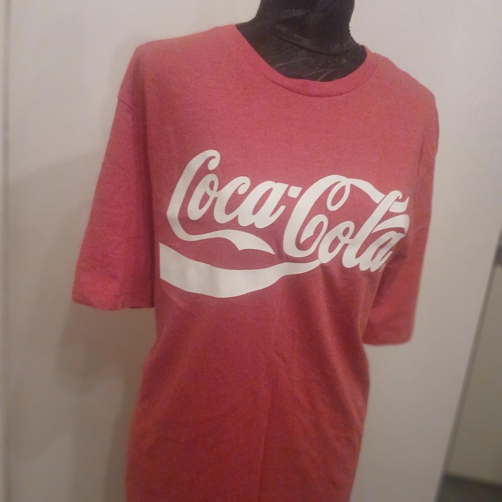 Coca-Cola T-shirt - Rood - Maat XXL, Kleding | Dames, Maat 46/48 (XL) of groter, Ophalen of Verzenden, Zo goed als nieuw, Korte mouw