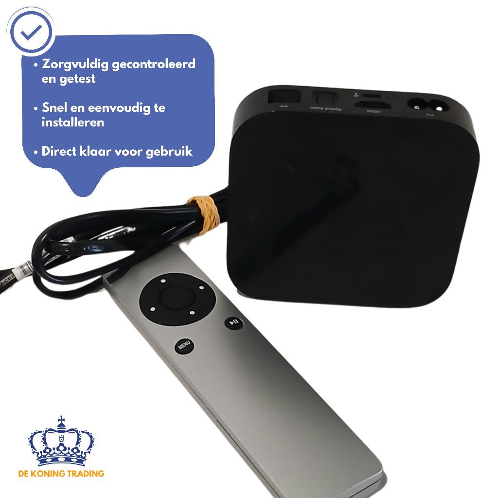 Apple TV A1378 | Apple TV 2 | Media Speler | Apple TV HD, Apple, Apple, HDMI, Gebruikt