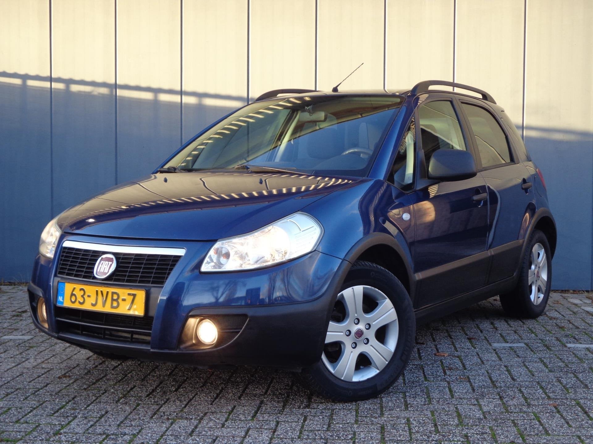 Fiat Sedici 1.6i-16V Dynamic Vol.Onderh,2Eig., Auto's, Voorwielaandrijving, Gebruikt, 4 cilinders, Origineel Nederlands
