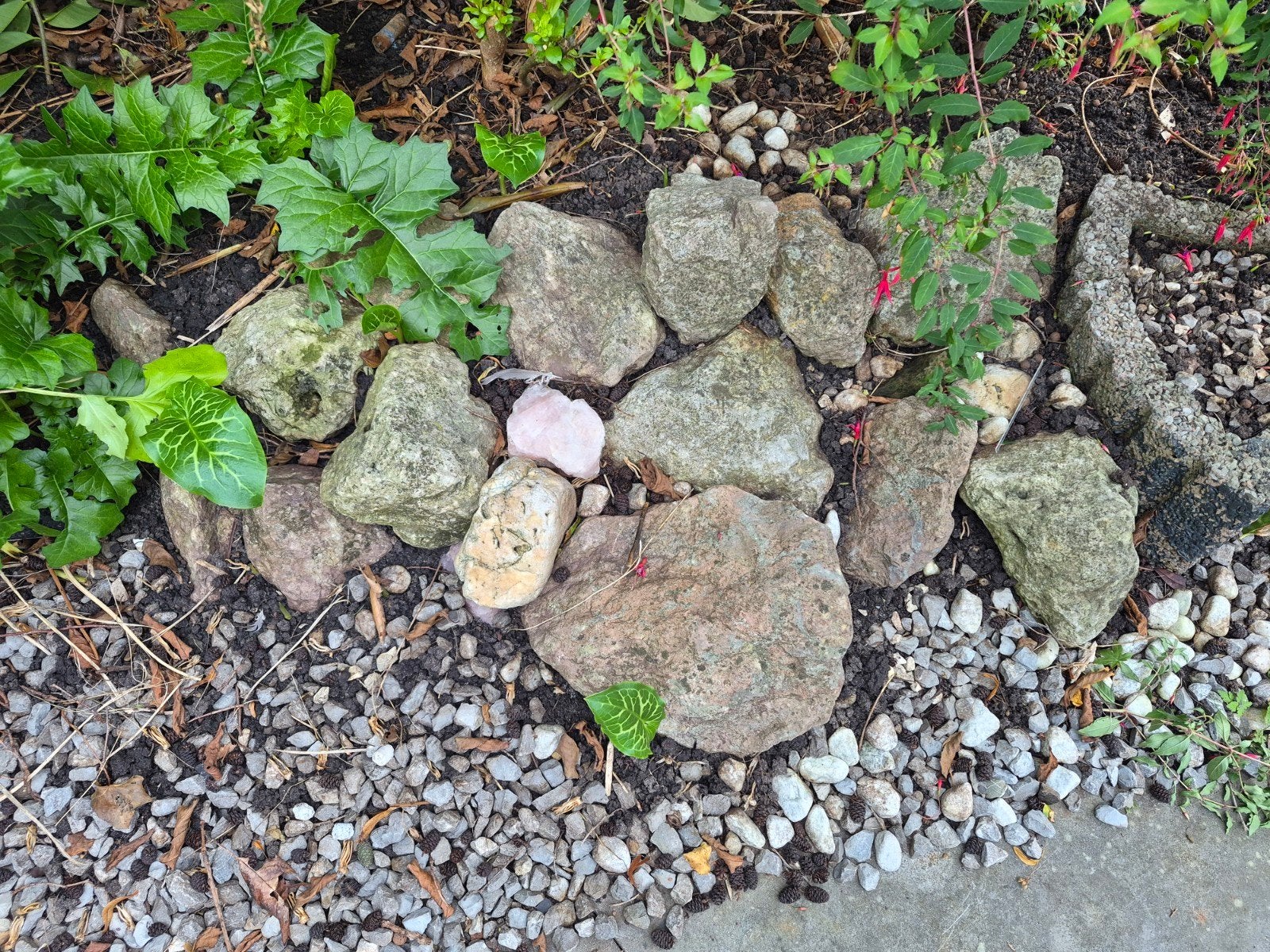 Rotsen stenen voor Tuin, Ophalen, Gebruikt