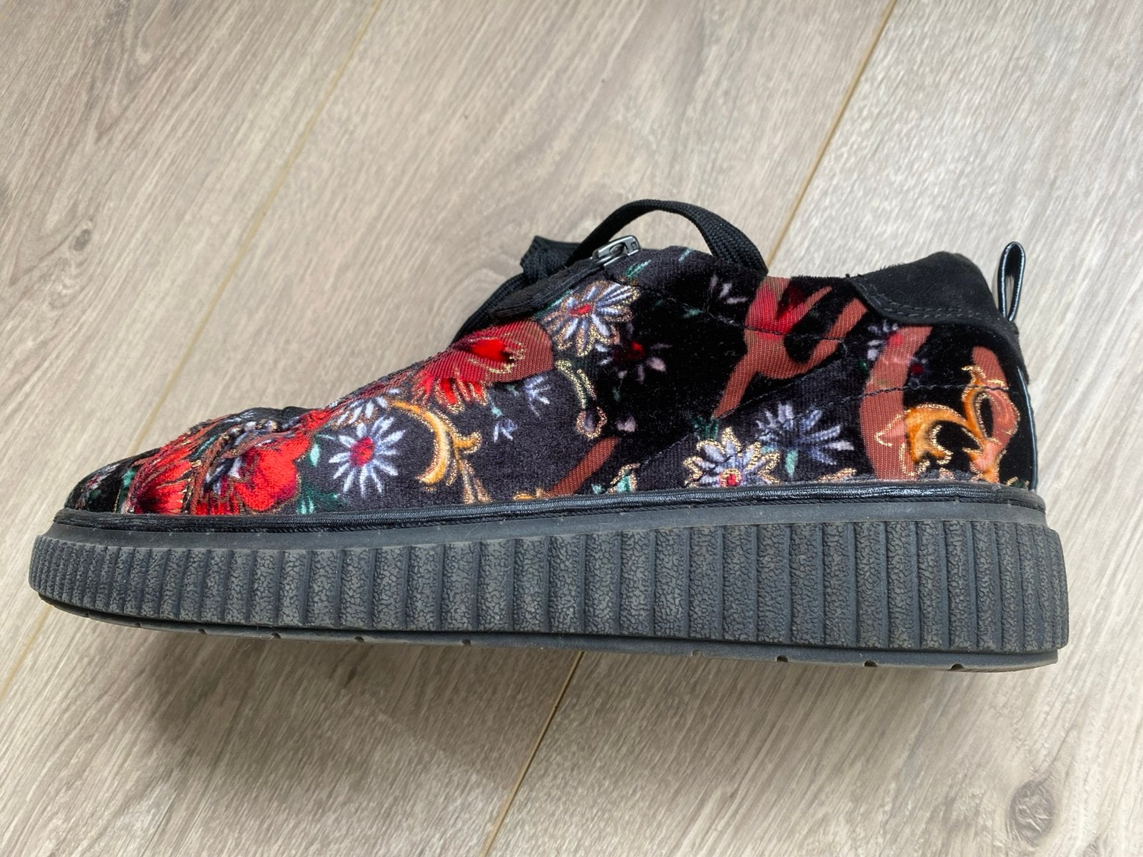 Jana Sneakers / Schoenen met Rits, 40 H, verlaagde prijs, Ophalen of Verzenden, Zo goed als nieuw, Zwart, Schoenen met lage hakken