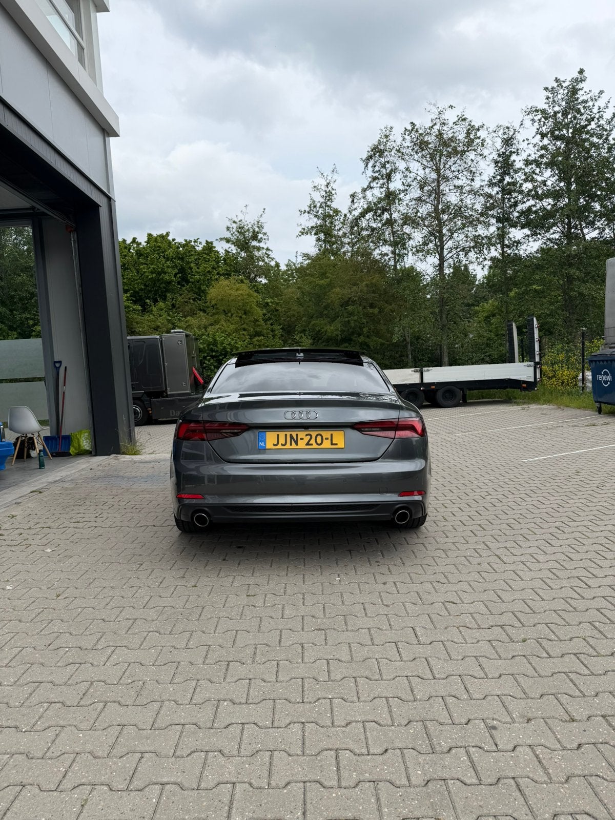 Audi A5 2.0 TFSI Ultra 2018 | Perfecte spec, Auto's, Audi, Zwart, 1984 cc, 4 stoelen, Dealer onderhouden