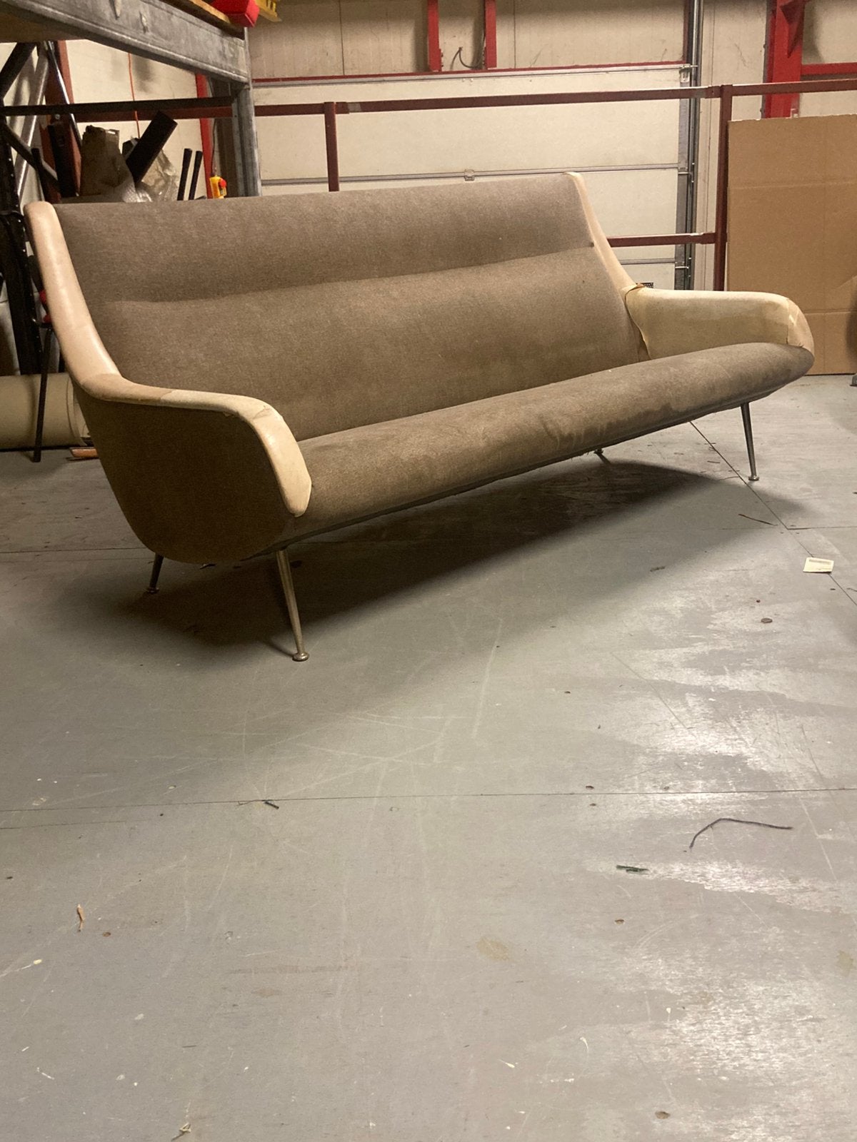 Bank Artifort jaren 60 3zts, Huis en Inrichting, Banken | Sofa's en Chaises Longues, Ophalen, Gebruikt, 75 tot 100 cm, Driepersoons